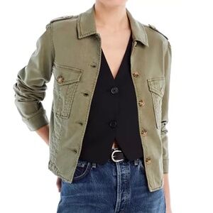 PAIGE Pacey Collared Jacket (M)